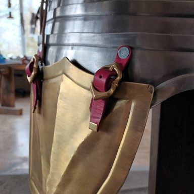 Schoß und Beintasche