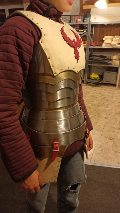 Küriß mit Geschübe